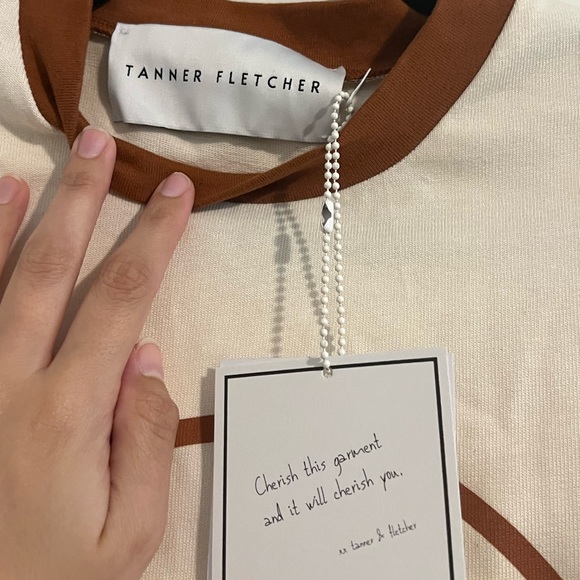 NWTS Tanner Fletcher Toxic Masculinity Ringer Tee in Size 1. - Picture 7 of 9